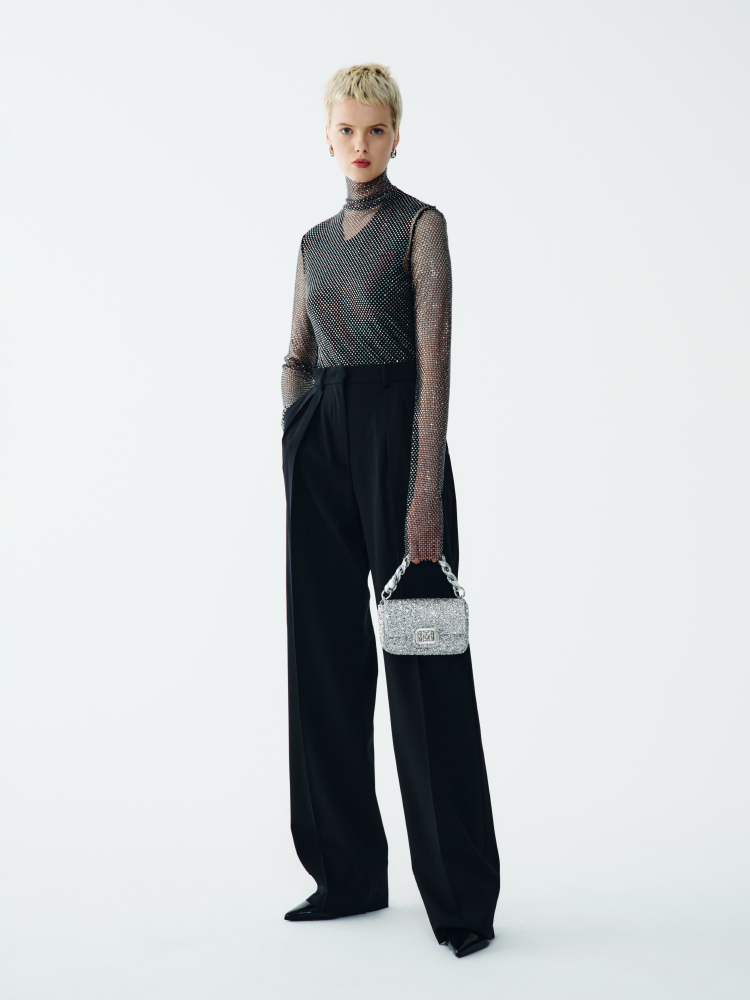 Blusa Con Strass Intrend