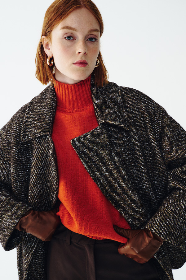 Maglione Rosso Intrend